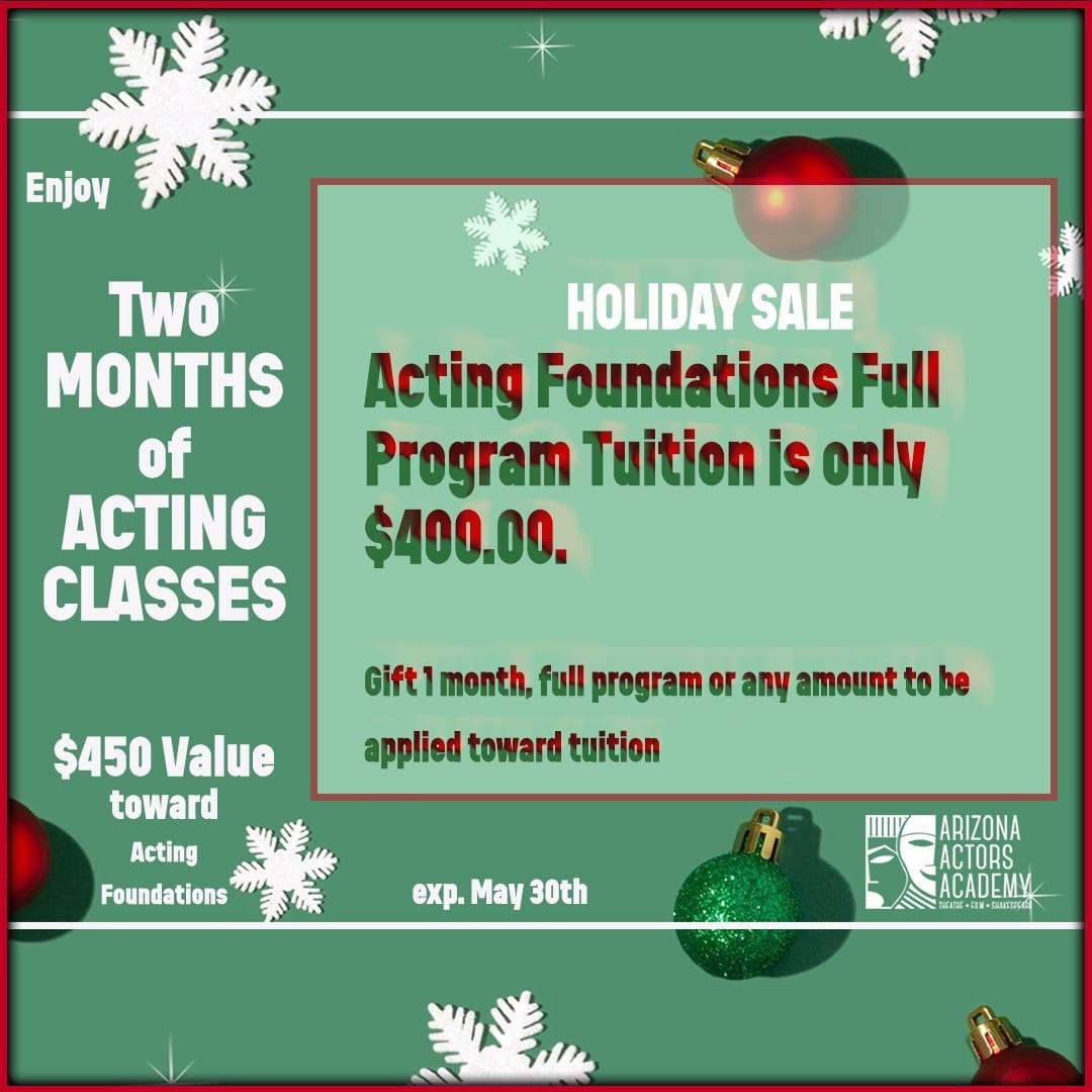 Gift Cards and $50 Off Acting Foundations